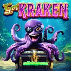 Tampilan visual slot Get Kraken dengan tema bawah laut dan fitur Kraken Wild